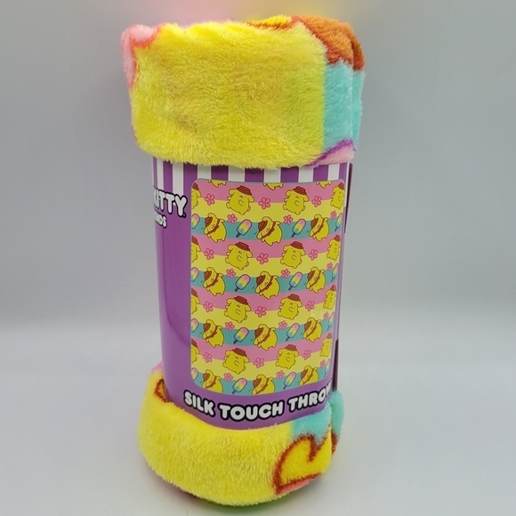 Sanrio Pompompurin Pom Beach Silk Touch Throw Blanket - Picture 1 of 6
